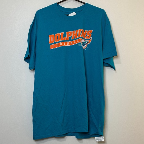 NFL Other - NFL Dolphins Teal and Orange Short Sleeve Tee mens XL